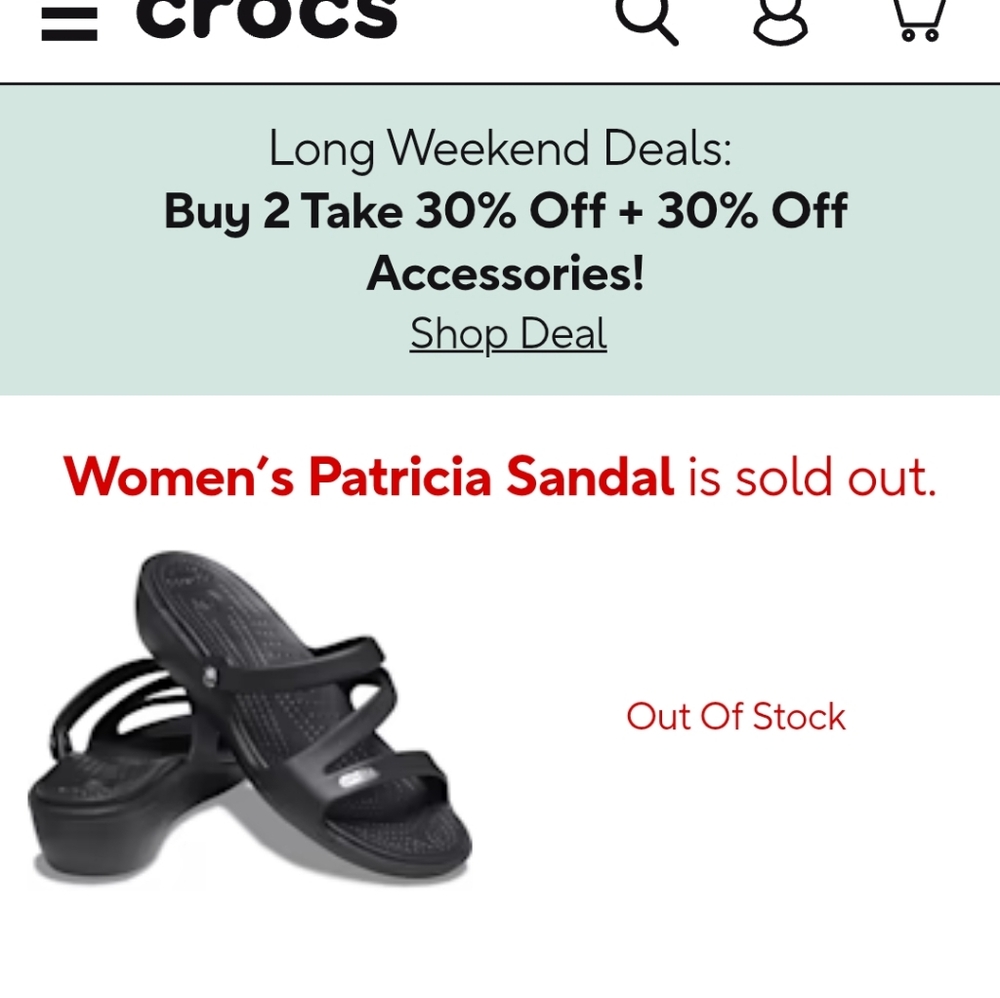 Crocs 'Patricia' Wedge sandal - Picture 7 of 7